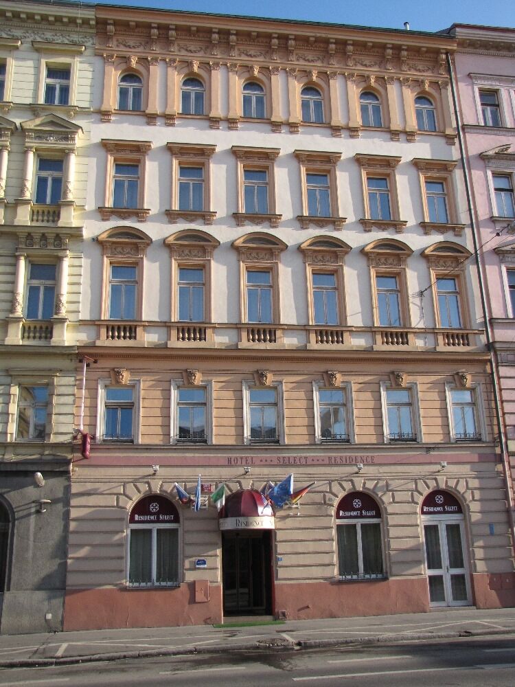 Hotel Residence Select Prag Exteriör bild